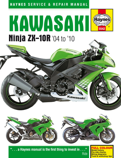 HAYNES Servicehandbok för KAWASAKI NINJA ZX-10R (04) bild 1 PMMEDIA:1f1af176460fa9bf