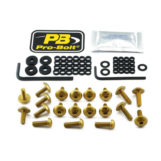 PRO BOLT Aluminium Fairing Bolt Kit för Triumph bild 1 PMMEDIA:f26985ea49363575