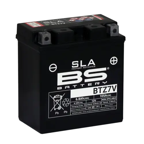 BS BATTERY BTZ7V AGM Underhållsfritt Batteri 12V bild 1 PMMEDIA:1dbb01f7f379de99