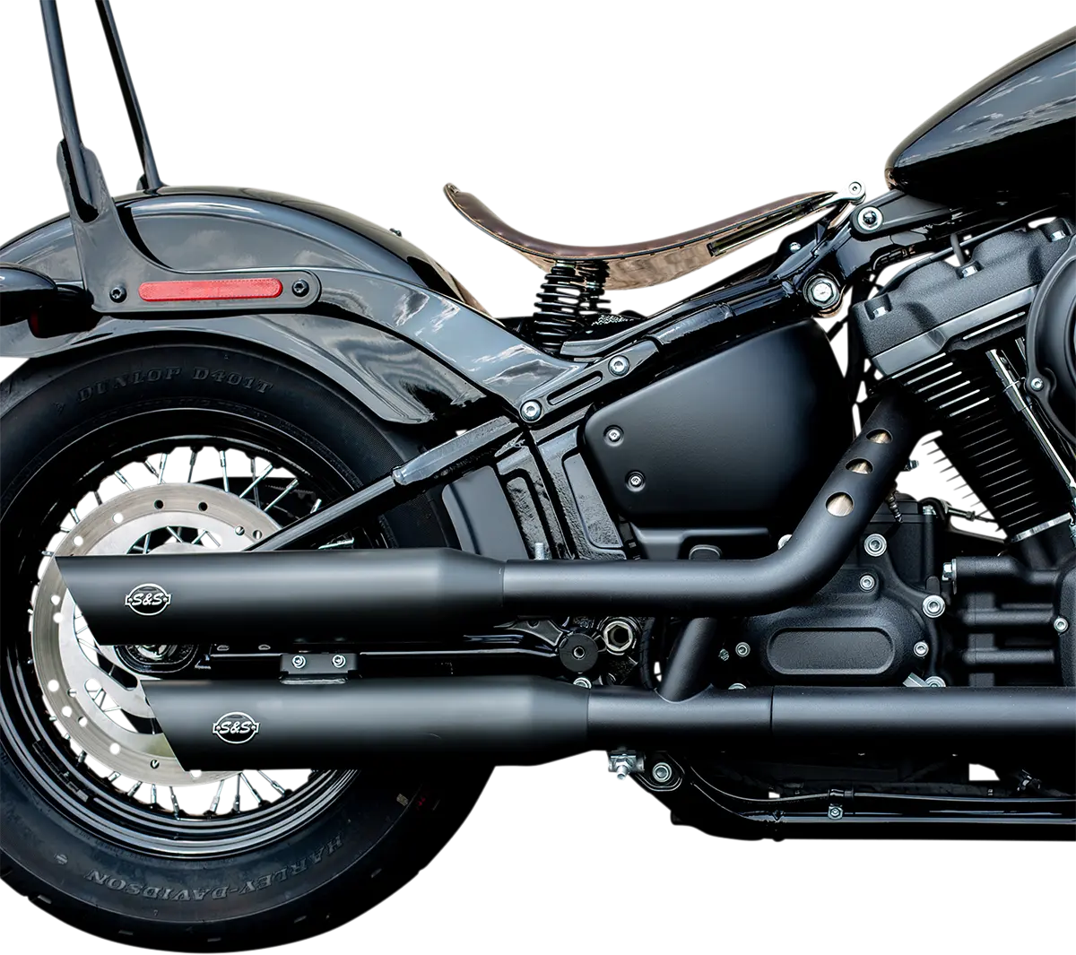 S&S CYCLE Slash-Cut Slip-On Ljuddämpare M8 Softail Svart bild 1 PMMEDIA:73f4cf31c362e626
