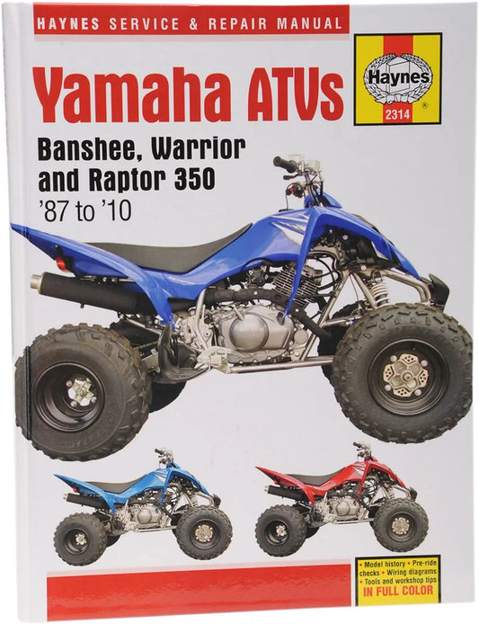 HAYNES ATV Service & Reparationsmanual YFM350X/YFZ350 bild 1 PMMEDIA:03e0f7e0ec4c1134