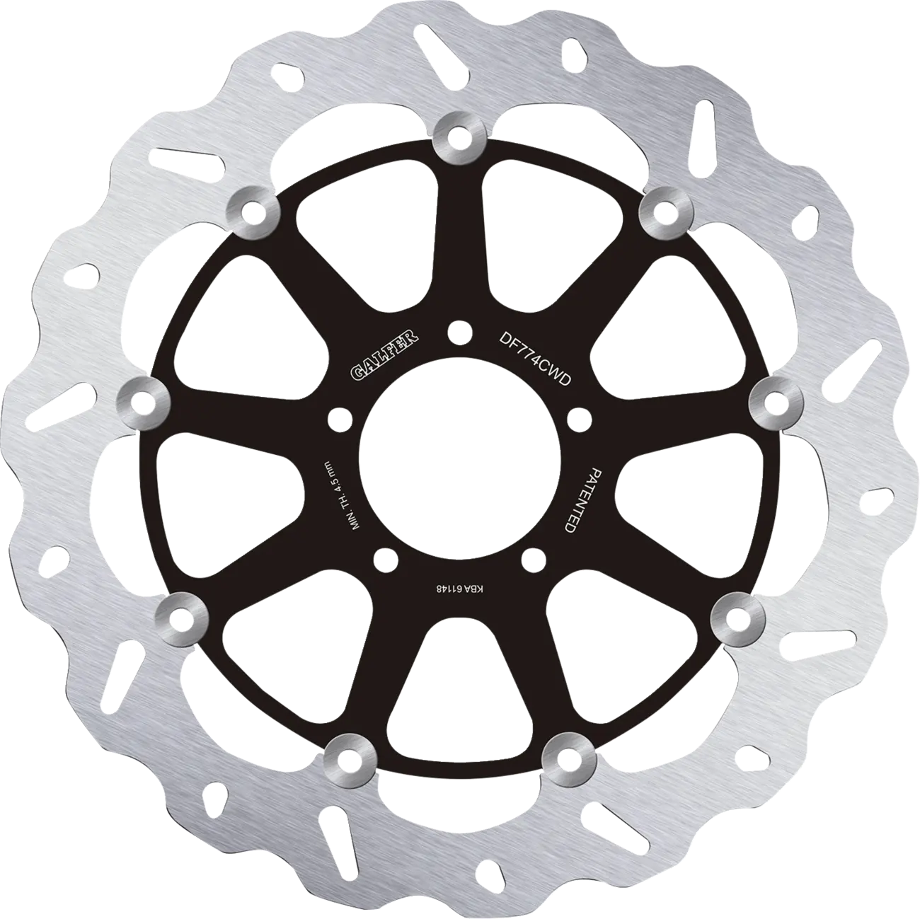 GALFER Brake Rotor flytande vågformad höger bild 1 PMMEDIA:e1a2b2825ea94d94
