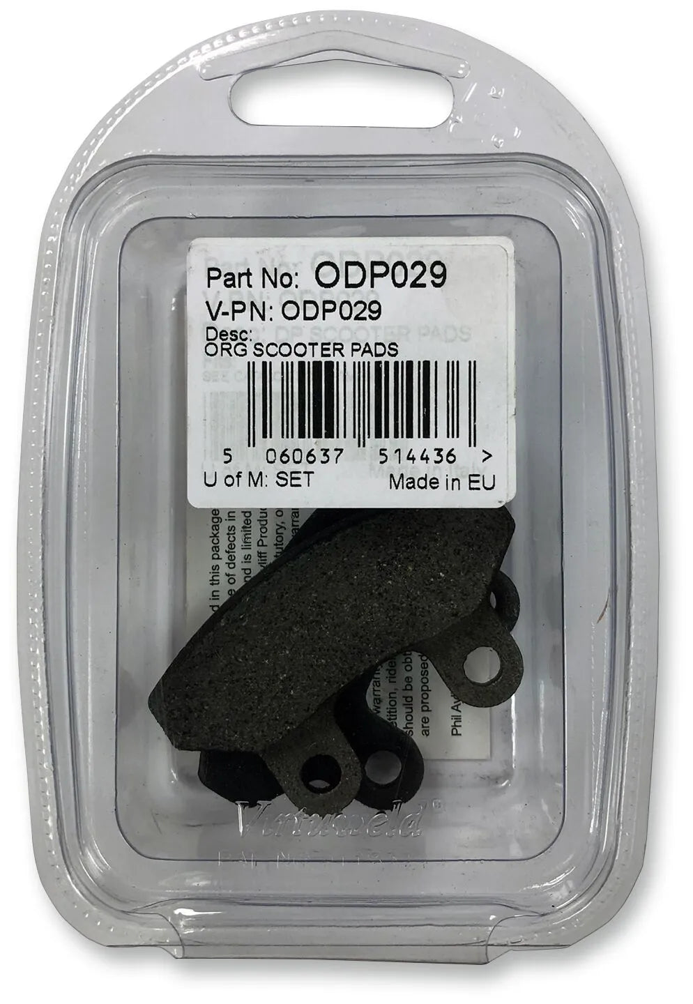 DP BRAKES ODP Organiska Bromsbelägg bild 2 PMMEDIA:61cff52fb482fd3a