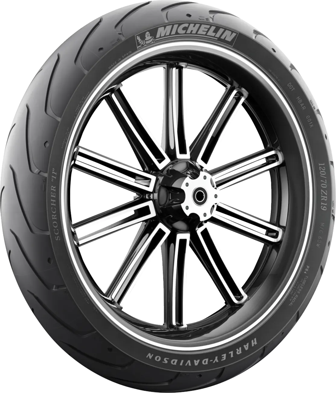 Michelin Scorcher 11 Gatudäck (OEM) fram bild 6 PMMEDIA:26a0378f74dde88e