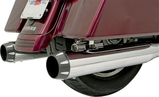 BASSANI XHAUST B1 Quick-Change End Cap 4" Fluted Svart bild 1 PMMEDIA:51eb4756b67f4c8d