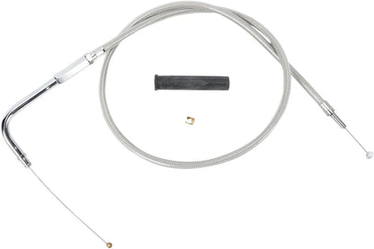 Drag Specialties Stainless Braided Throttle Cable Gasvajrar bild 14 PMMEDIA:2f1b5cf3b2f7252b