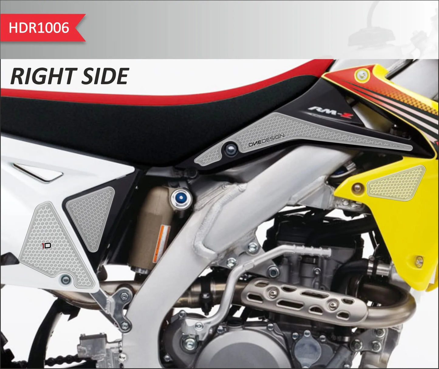 ONEDESIGN Tank Grip för RM-Z450/RMX-450Z bild 1 PMMEDIA:c987543c49788e14