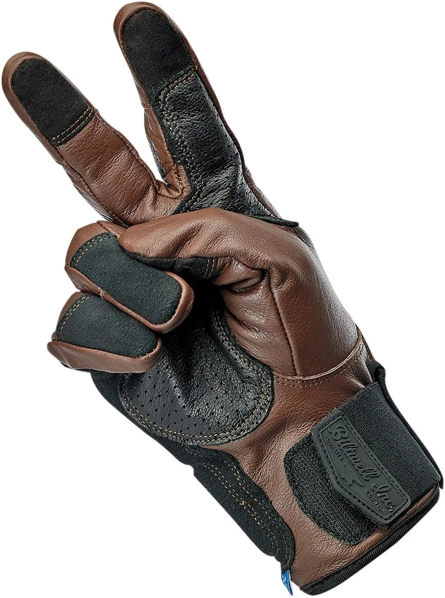 BILTWELL Belden Handskar Choklad XS bild 3 PMMEDIA:bb0053878cb37191
