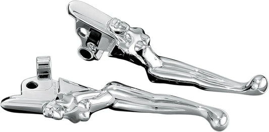 KURYAKYN Silhouette Broms- och Kopplingsspakar Chrome HD 96-upp bild 1 PMMEDIA:8f58a957c6a7a413