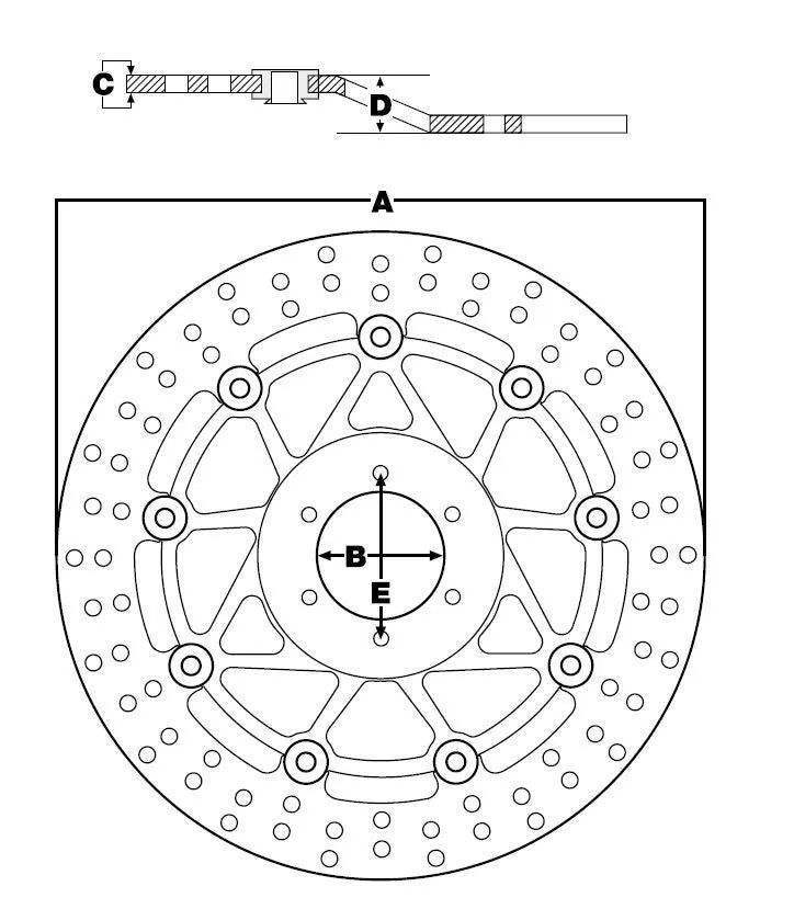 Trw EC Cross Design Brake Rotor Bromsskivor offroad bild 3 PMMEDIA:02e741dd27a444c1