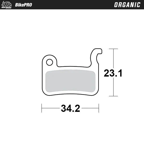 MOTO-MASTER Organiska Bromsbelägg bild 1 PMMEDIA:b5db03eda15b82b0