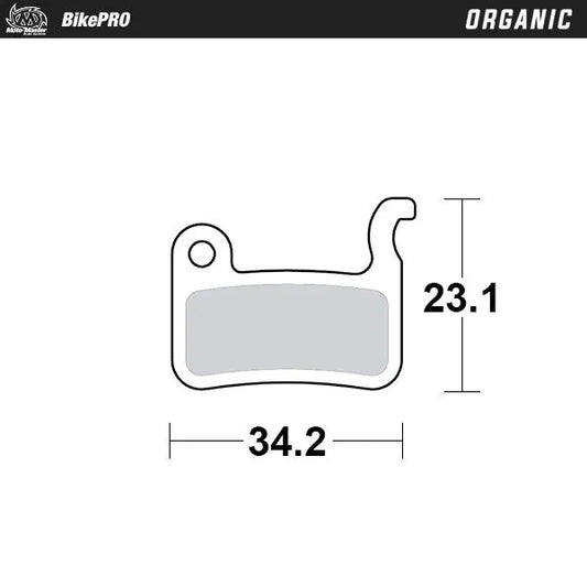MOTO-MASTER Organiska Bromsbelägg bild 1 PMMEDIA:b5db03eda15b82b0
