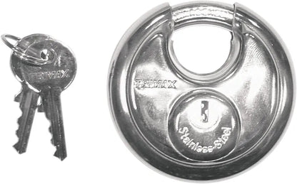 Trimax Stainless Steel Round Padlock Lås bild 2 PMMEDIA:e08a47fa3cf4bb8d