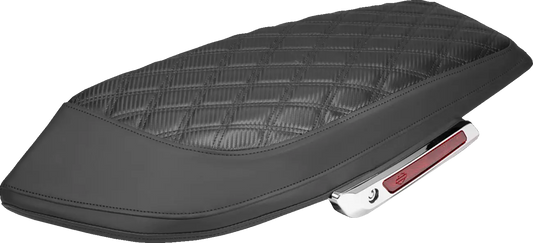 SADDLEMEN Saddlebag Lid Covers med svart sömnad bild 1 PMMEDIA:34a34eb9c7ec8d5d