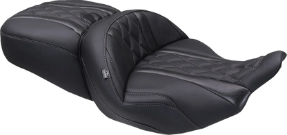 Mustang Deluxe Touring Seat Sadlar Harley Touring bild 4 PMMEDIA:ae076f69ffdbf5d1