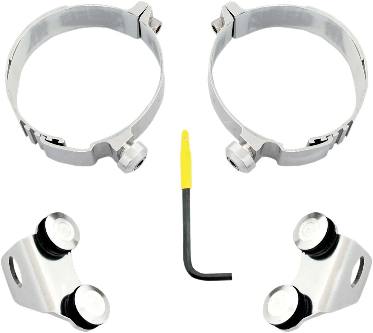 Memphis Shades Metric Mounting Hardware Kit for Fork Deflectors Fästdelar & kit för vindrutor bild 1 PMMEDIA:59274fcdf277067f
