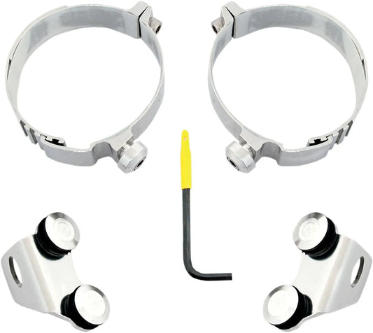Memphis Shades Metric Mounting Hardware Kit for Fork Deflectors Fästdelar & kit för vindrutor bild 1 PMMEDIA:59274fcdf277067f