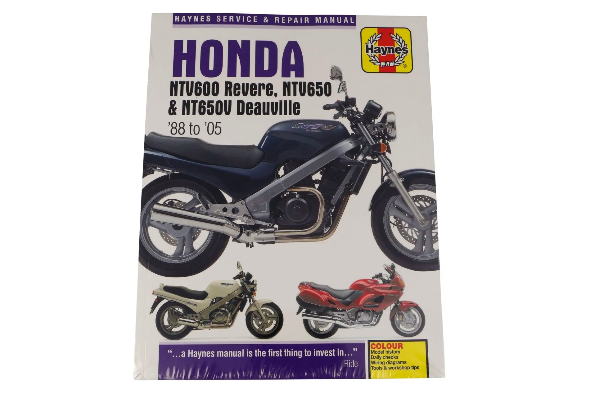 HAYNES Service Manual för HONDA NTV600/650 & N bild 2 PMMEDIA:cd1e0c424289b998