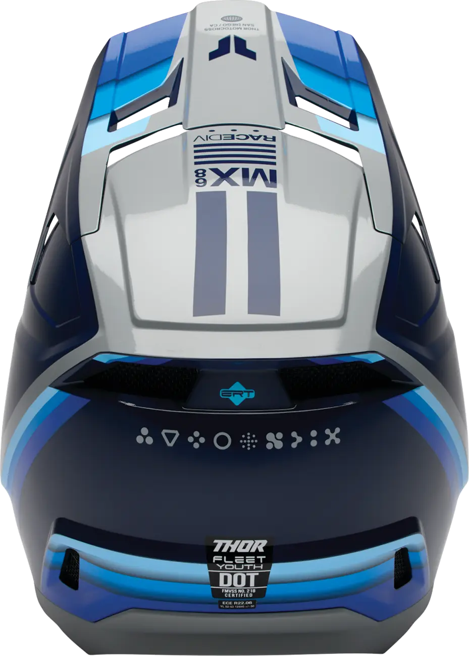 Thor Youth Fleet Defy Offroadhjälm integral barn bild 8 PMMEDIA:9e16aa15d6d889a8