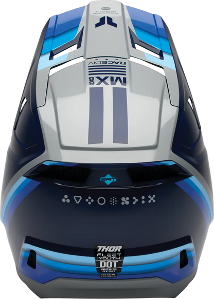 Thor Youth Fleet Defy Offroadhjälm integral barn bild 8 PMMEDIA:9e16aa15d6d889a8