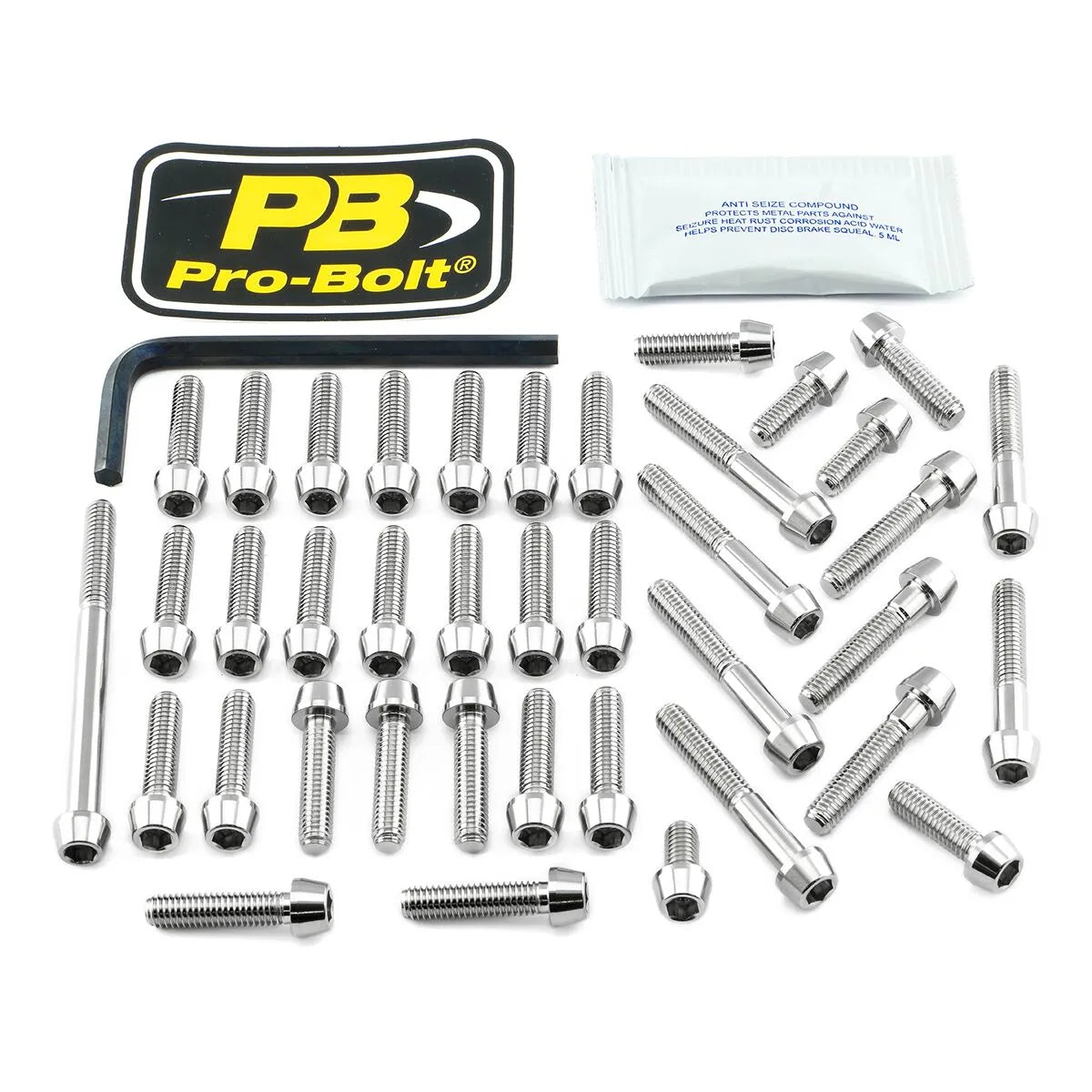 PRO BOLT Rostfritt Bolt Kit för Kawasaki Motor bild 1 PMMEDIA:991631d10cf3c92b
