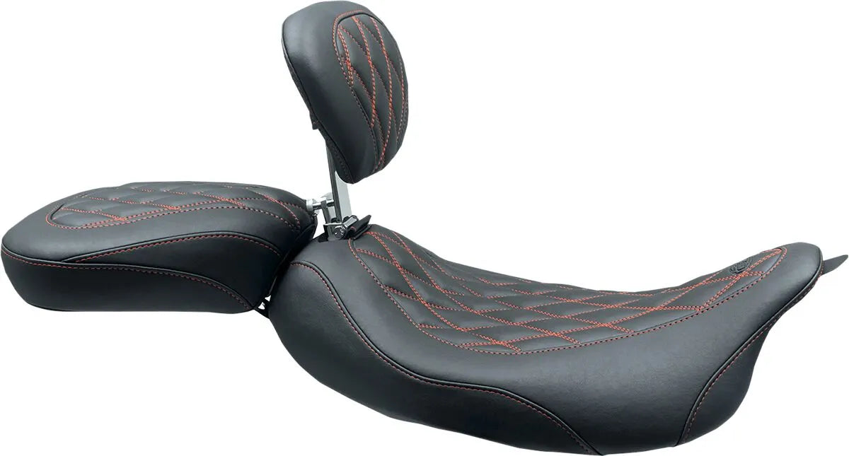 Mustang Wide Tripper™ Solo Seat Sadlar Harley Touring bild 9 PMMEDIA:129a613bec9c4460