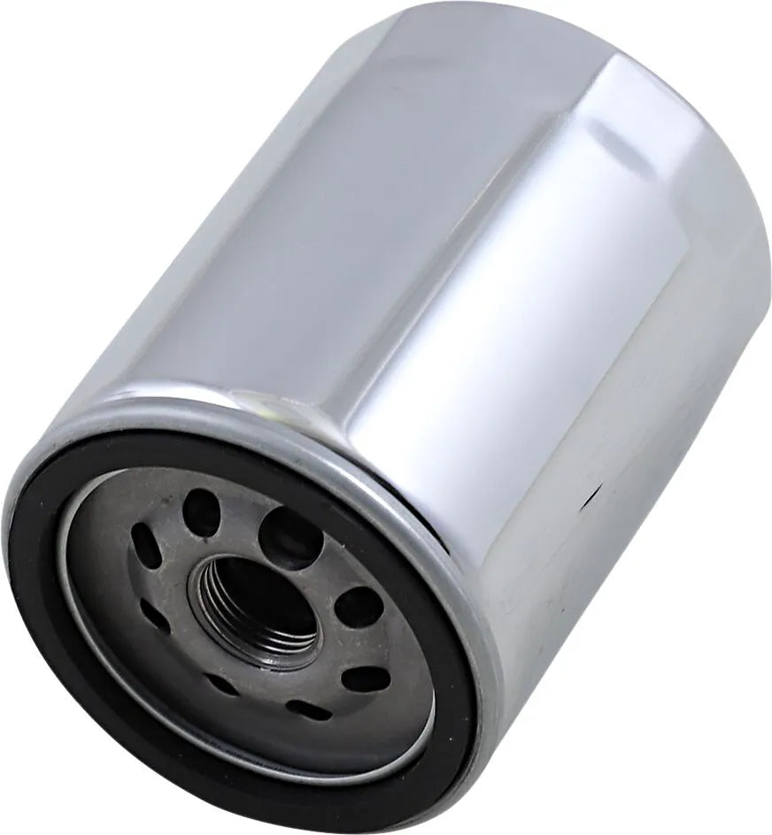 DRAG SPECIALTIES Spin-On Oljesfilter Chrome M8 bild 1 PMMEDIA:05127dcb47dc98f7