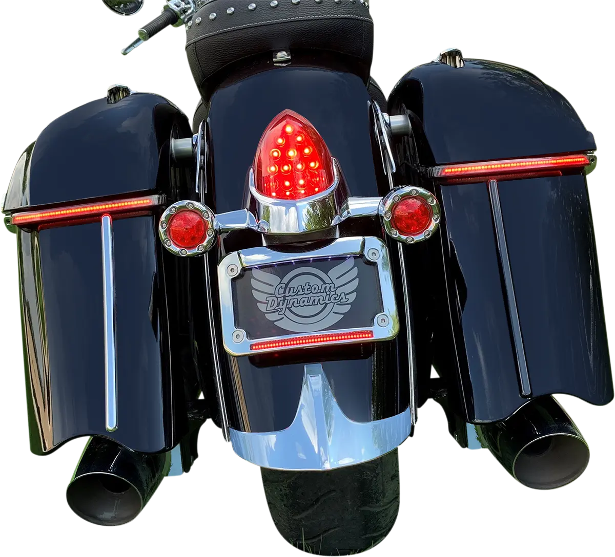 Custom Dynamics Low Profile Saddlebag Lights Tillbehör belysning bild 4 PMMEDIA:aa28cc3a3d6c4417