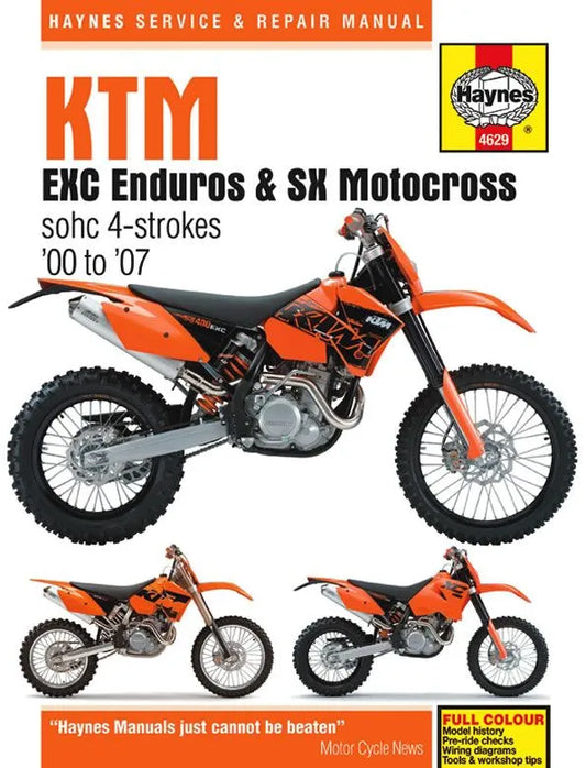 HAYNES Service Manual KTM EXC ENDURO & SX MOTOC bild 1 PMMEDIA:b26c676815d77042