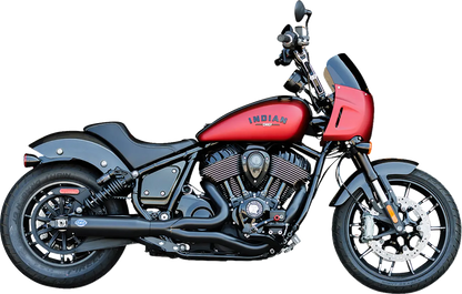 S S Cycle 2-into-1 Qualifier Exhaust System Kompletta avgassystem Street bild 7 PMMEDIA:f0e7e55333767473