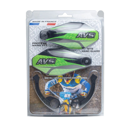 AVS RACING Handguards Kit med aluminiumfästen bild 2 PMMEDIA:1dcc547dbc5ff45e