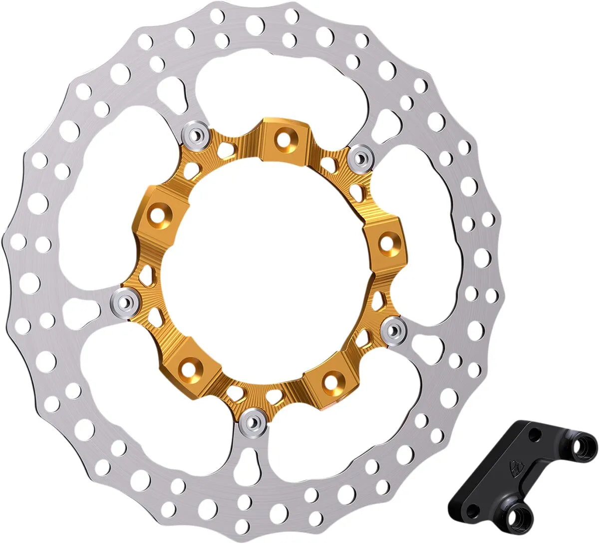 Arlen Ness Big Brake 14" Full Floating Brake Rotor Kit Bromsskivor street bild 7 PMMEDIA:0c8ac3f49100e979