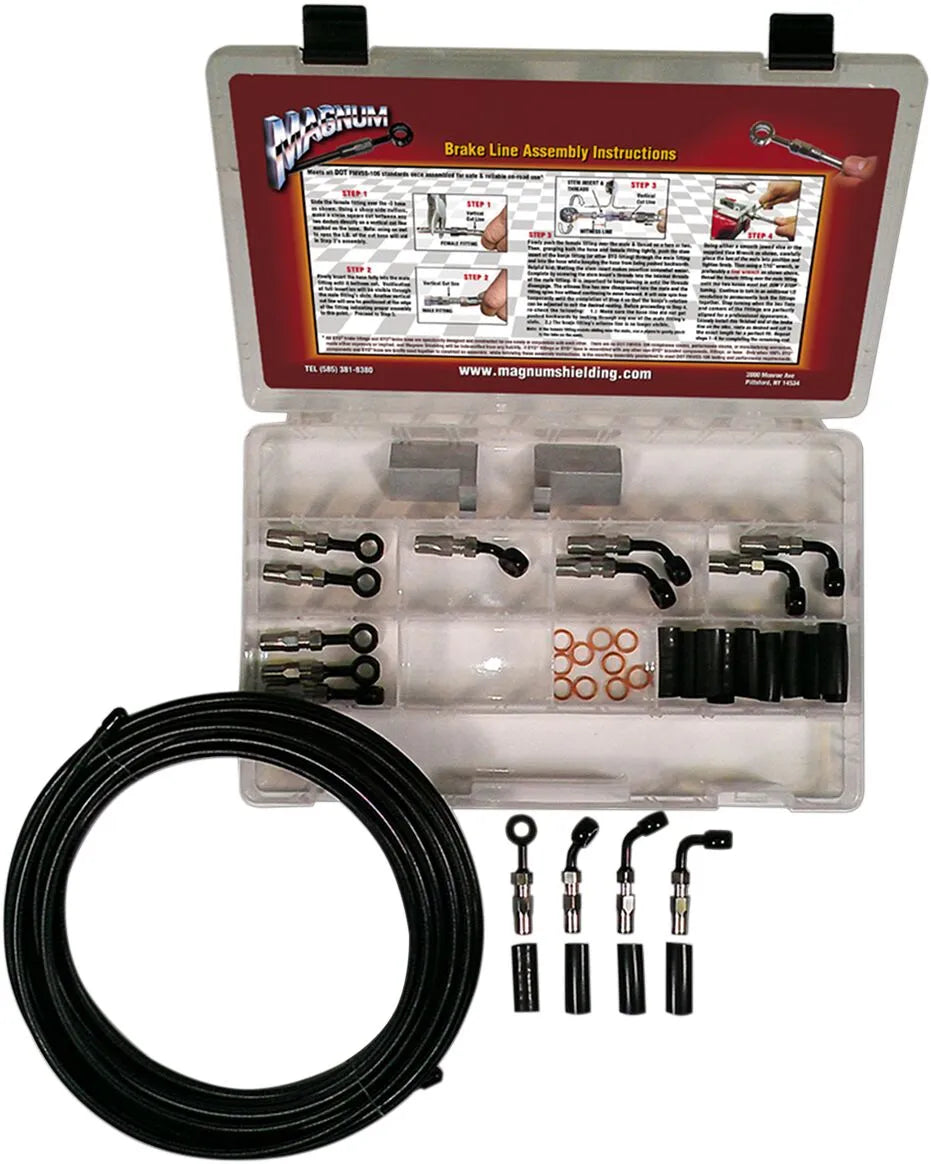 Magnum Shielding BYO® Build-Your-Own Brake Line Basic Builder Kit Tillbehör bromsledningar bild 1 PMMEDIA:5a69cff40101ea2e