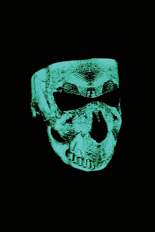 ZAN HEADGEAR Neopren Full Face Mask med Skull Design bild 3 PMMEDIA:11007893c3fde8a1