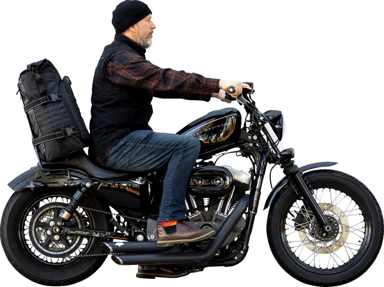 BILTWELL EXFIL-80 Sissy Bar-väska Gen 2 svart bild 5 PMMEDIA:fd8af773f76e971b