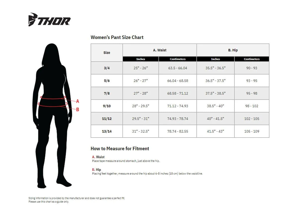 THOR Women's Prime Blaze MC-byxor bild 5 PMMEDIA:b4f1db28bf20642e