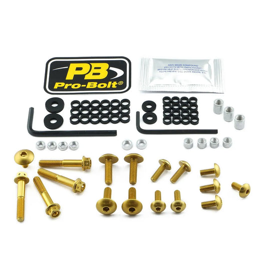 PRO BOLT Aluminium Fairing Bolt Kit för Suzuki bild 1 PMMEDIA:a03035f887cb8aa3