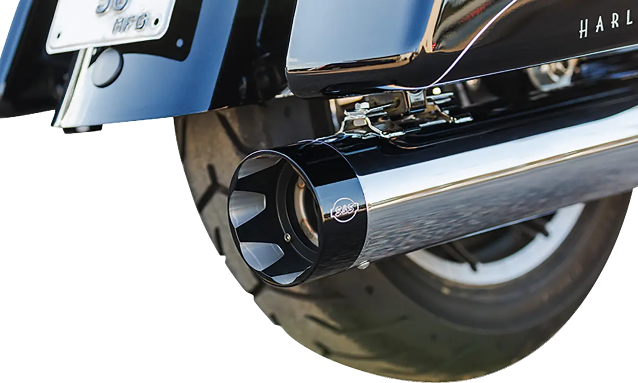 S S Cycle 2-into-1 Sidewinder® Exhaust System Kompletta avgassystem Harley bild 10 PMMEDIA:a07bdf041c0380b3