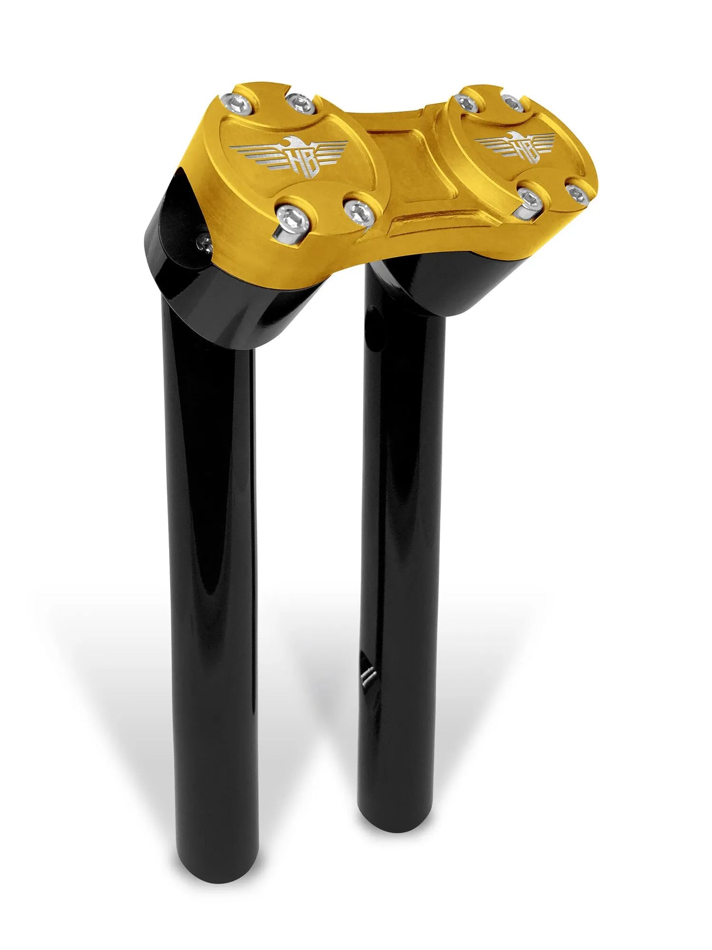 HEINZ BIKES Clubstyle Pullback Riser 10" Svart/Guld bild 1 PMMEDIA:2ef5fd1360b5ab67