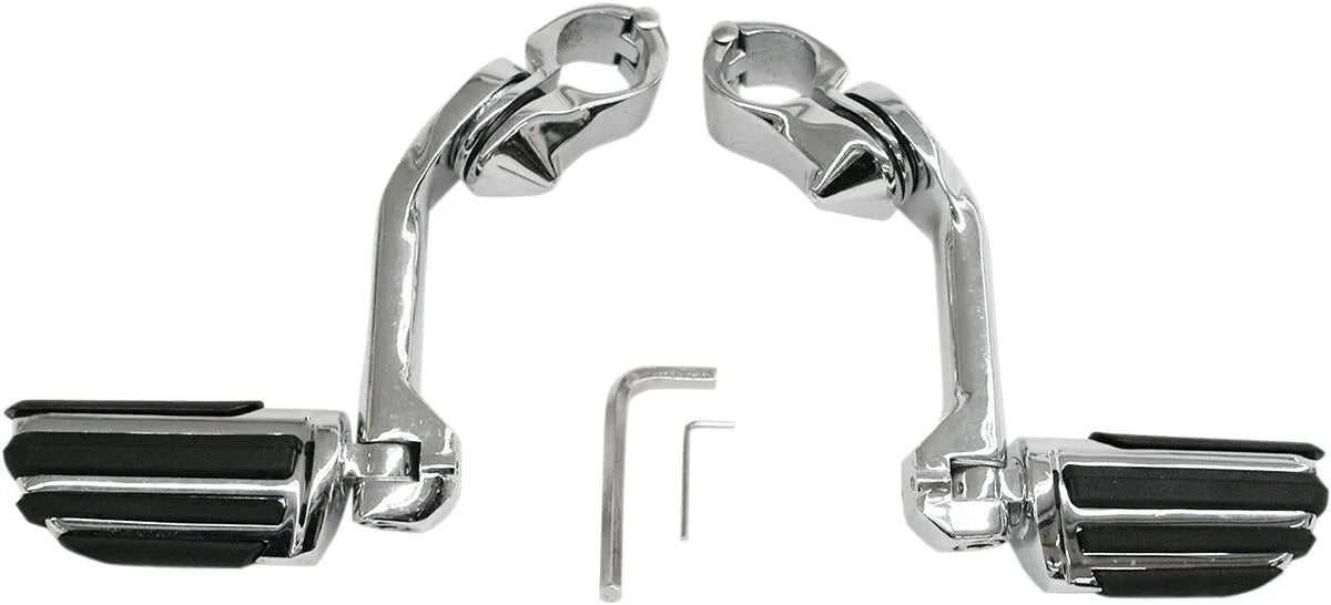 RIVCO PRODUCTS Highway Pegs med Monteringssats Krom bild 1 PMMEDIA:50434f619d48f2db