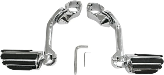 RIVCO PRODUCTS Highway Pegs med Monteringssats Krom bild 1 PMMEDIA:50434f619d48f2db