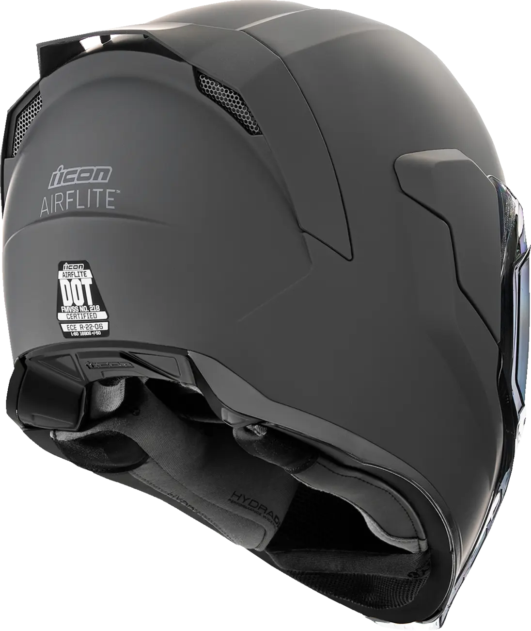Icon Airflite™ Dark Integralhjälm vuxen bild 3 PMMEDIA:adc64afa9db70005