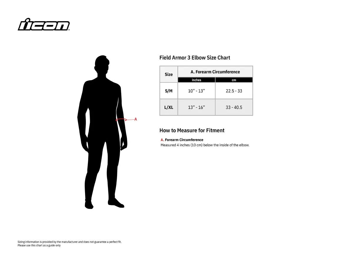 Icon Field Armor 3™ Elbows Armskydd bild 11 PMMEDIA:48f933646f8d38bc