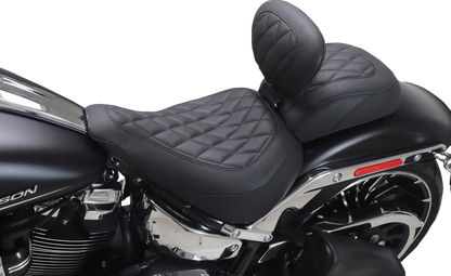 Mustang Wide Tripper™ Solo Seat Sadlar Harley Softail bild 4 PMMEDIA:3342eefc8efde708
