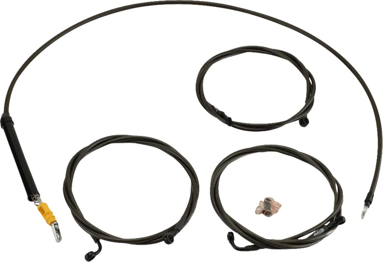 LA CHOPPERS Midnight Standard Flätat Bremssystem Kit bild 1 PMMEDIA:9b0cdae1e0877b32