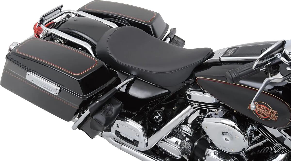 Drag Specialties Seats EZ-ON Mount Low-Profile Solo Seat Sadlar Harley Touring bild 18 PMMEDIA:ad308fb977b22da6
