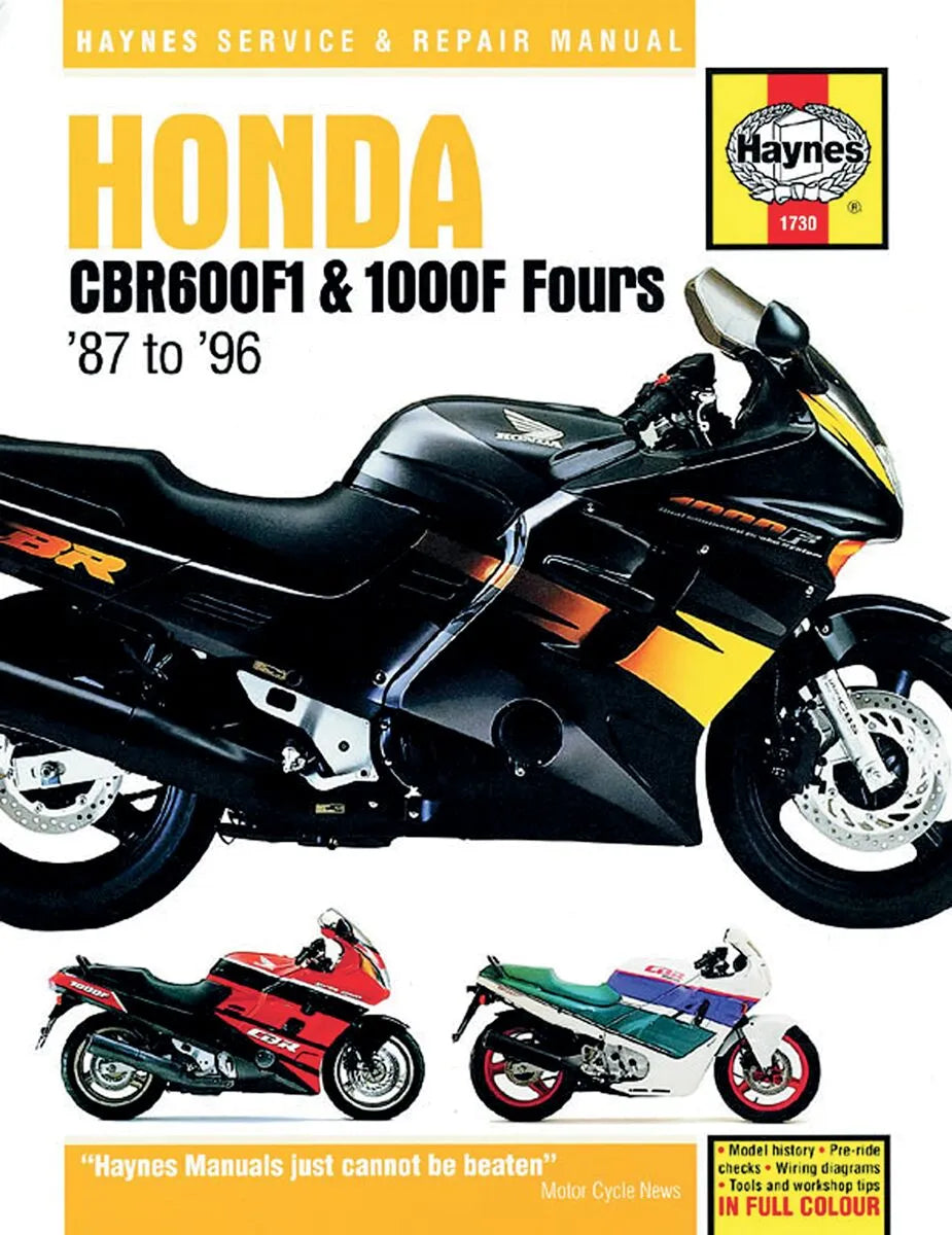 HAYNES Reparationsmanual för Honda CBR600/1000 bild 1 PMMEDIA:3143ebc0b3c56a3e