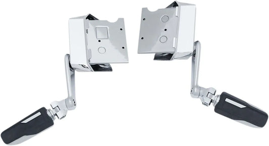 KURYAKYN Omni Cruise Mount med fotpinnar Chrome bild 3 PMMEDIA:25b7d5f60330b88a