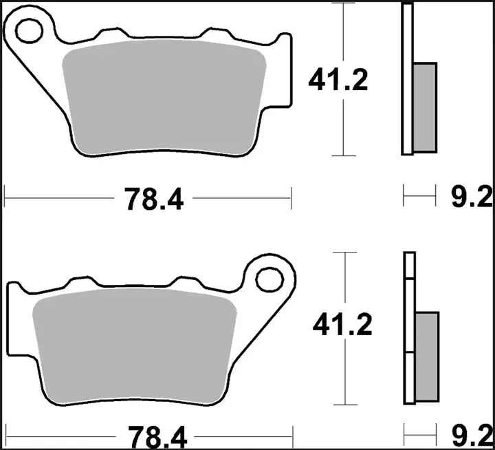 BREMBO SD Sinterade Bromsbelägg Offroad bild 2 PMMEDIA:72b9c756ffab1ddc