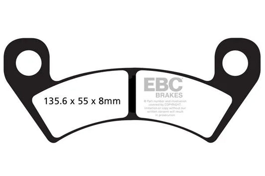 EBC R Series Heavy Duty Sintered Bromsbelägg bild 1 PMMEDIA:edda1f0284f0b29d
